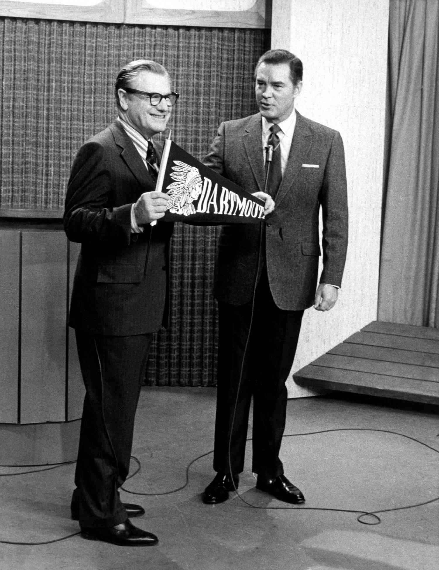 Art Fleming With New York Governor Nelson Rockefeller on&nbsp;Jeopardy!&nbsp;in the 1960s