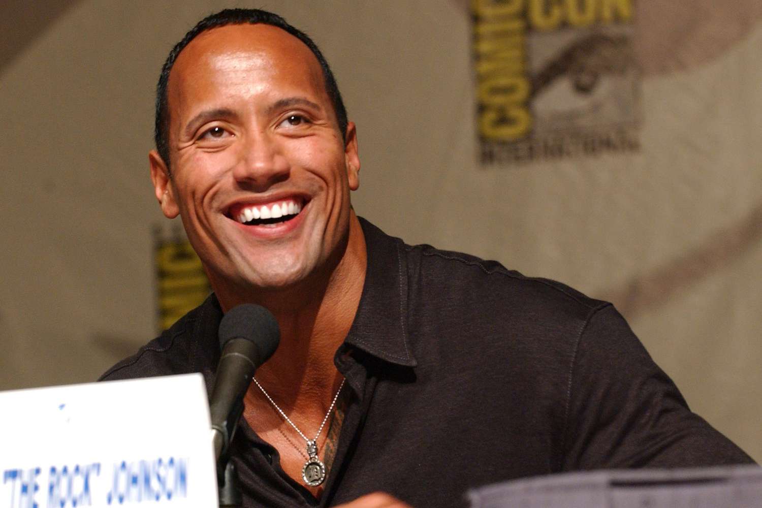 Dwayne 'The Rock' Johnson at the&nbsp;36th Annual Comic-Con International in San Diego&nbsp;on July 17, 2005