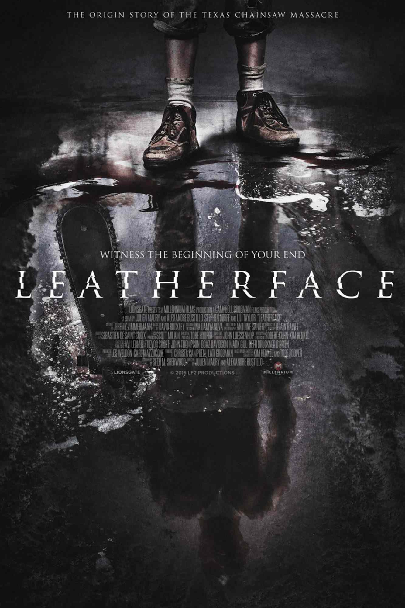 Leatherface Movie Poster CR: Millennium Films.