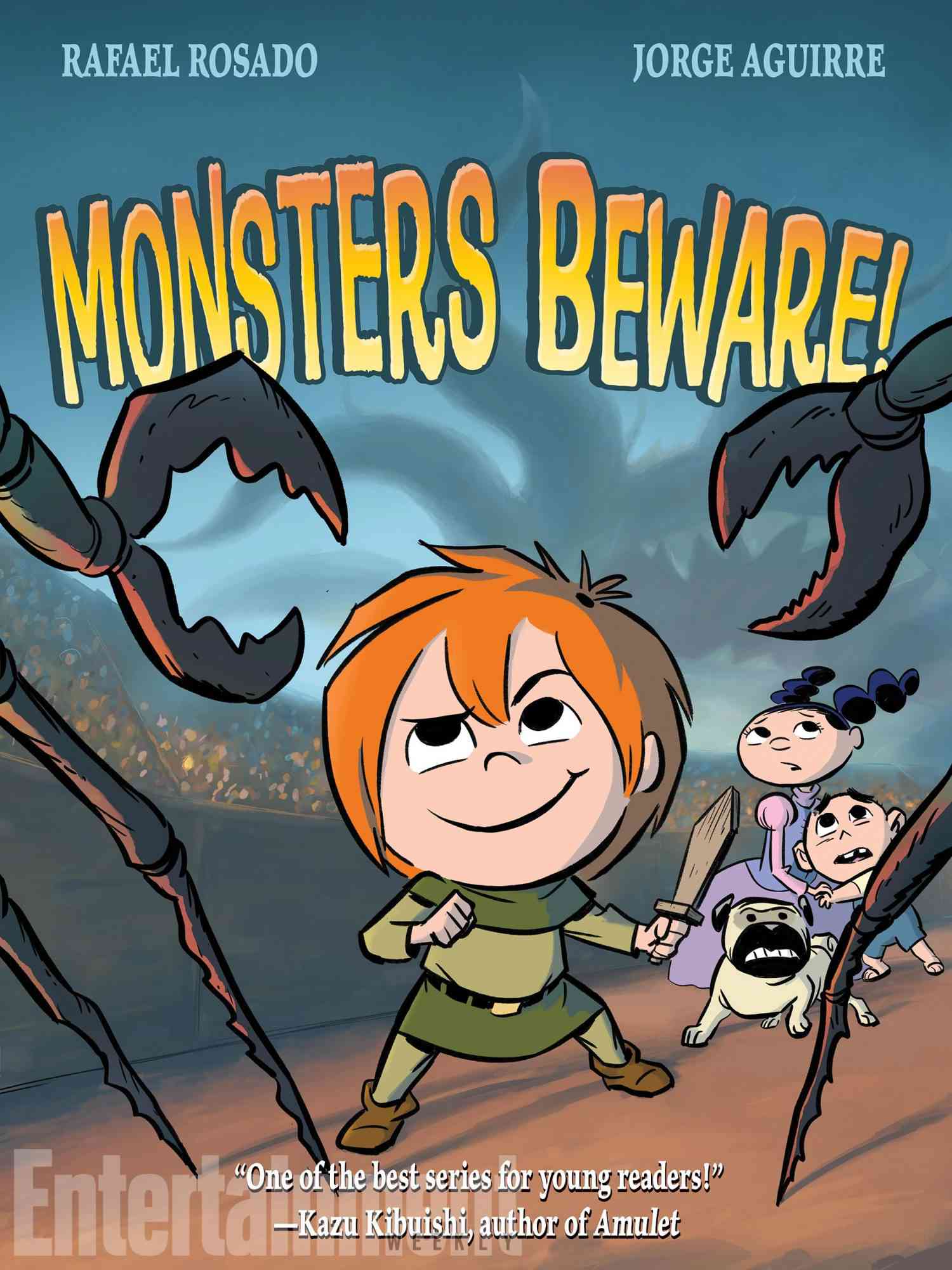 Monsters Beware! by Jorge Aguirre and Rafael Rosado