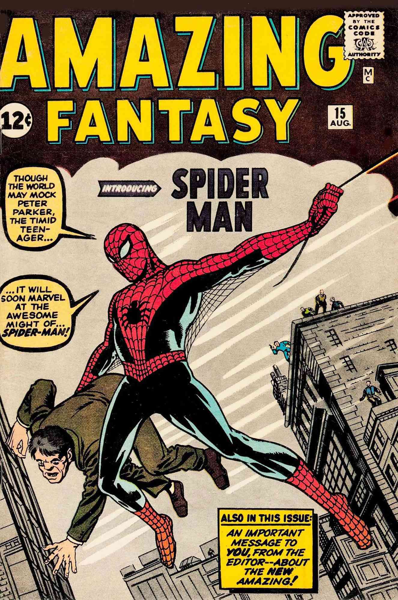 Amazing Fantasy #15Artist: Jack Kirby, 1962