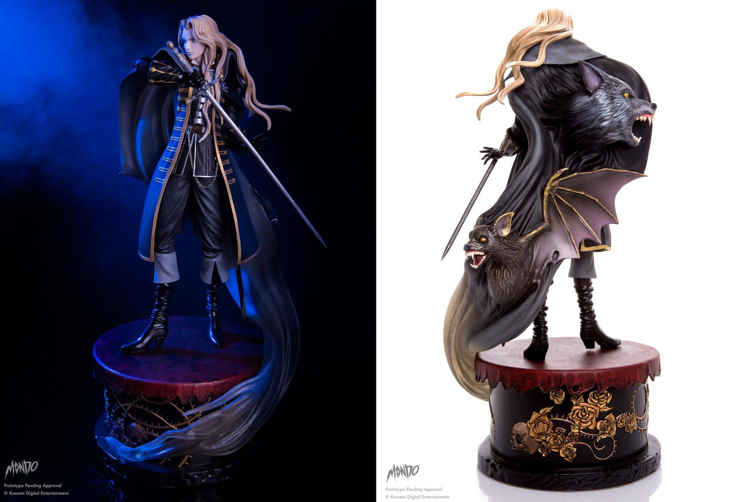 Alucard from Castlevania: Symphony of the Night statue