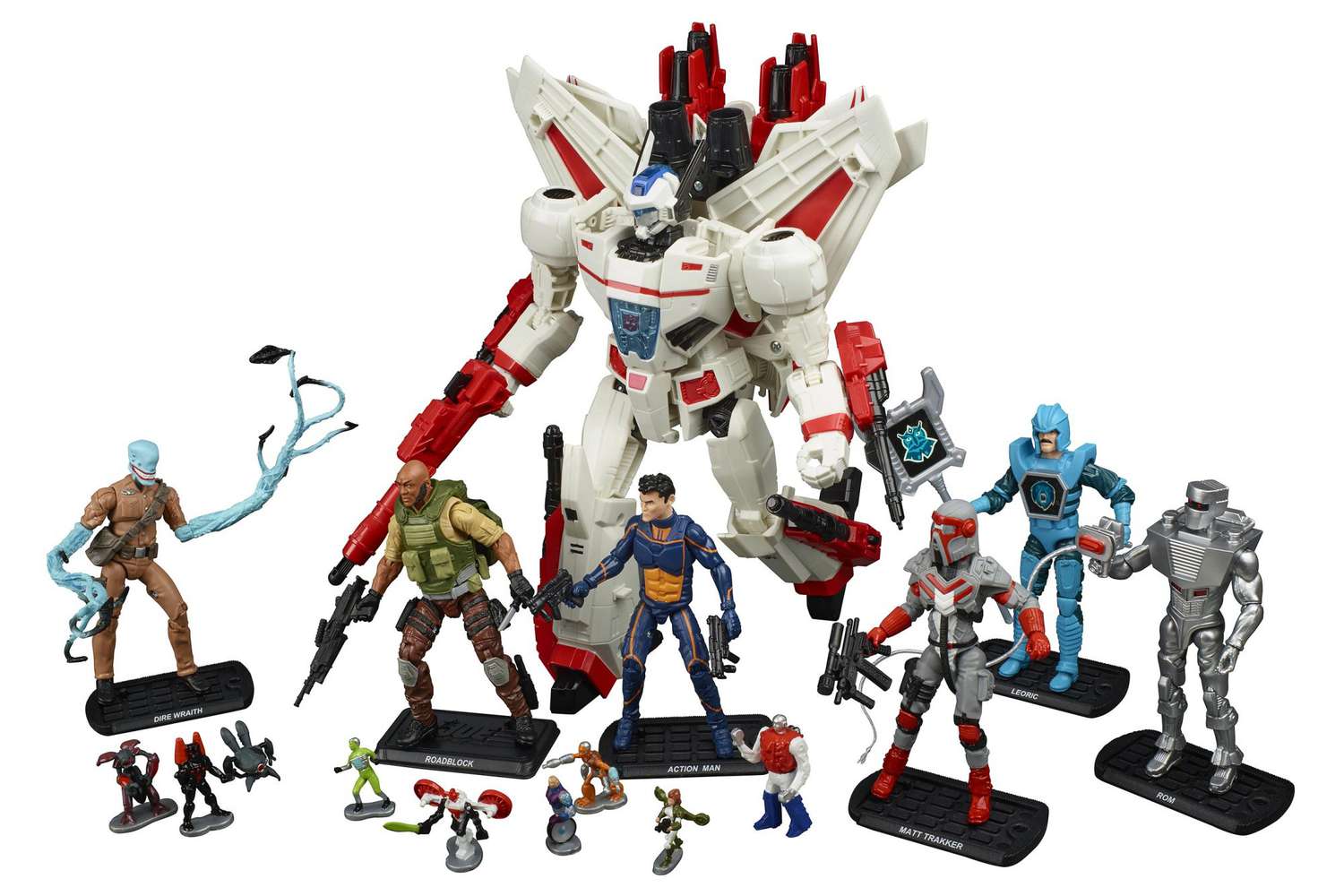 Transformers, . Joe, and .K. unite in Hasbro's Revolution Comic-Con  toy package 