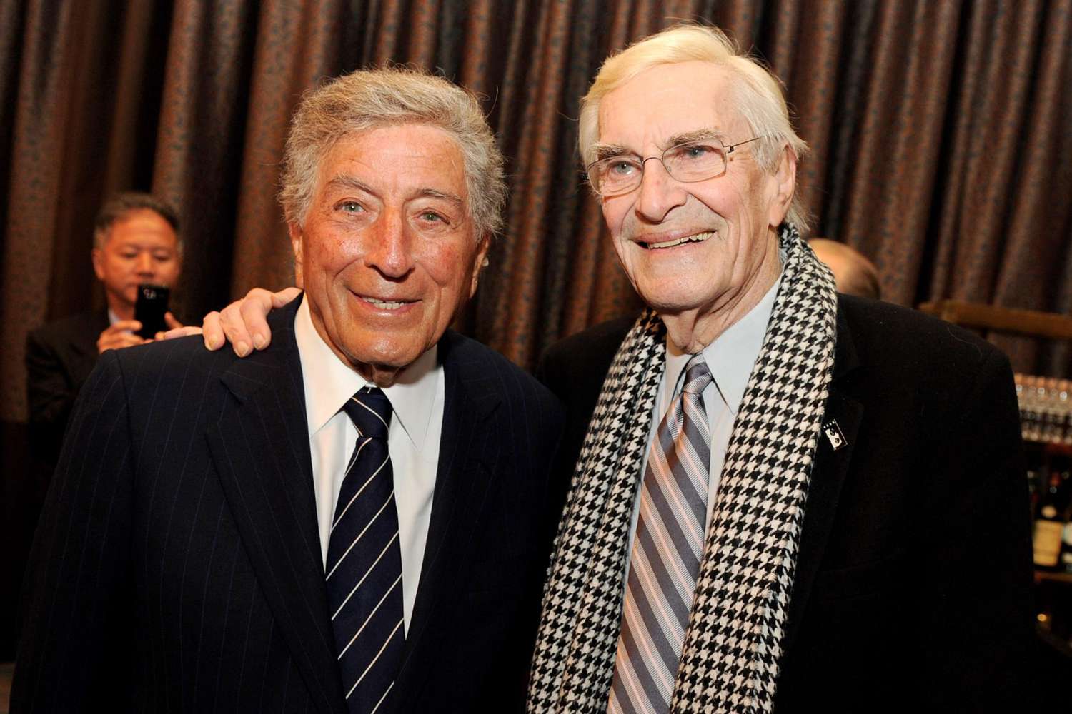 Tony Bennett and Landau at AARP Magazine's 10th Annual Movies For Grownups Awards Gala in at the Beverly Wilshire Hotel in Beverly Hills, 2011