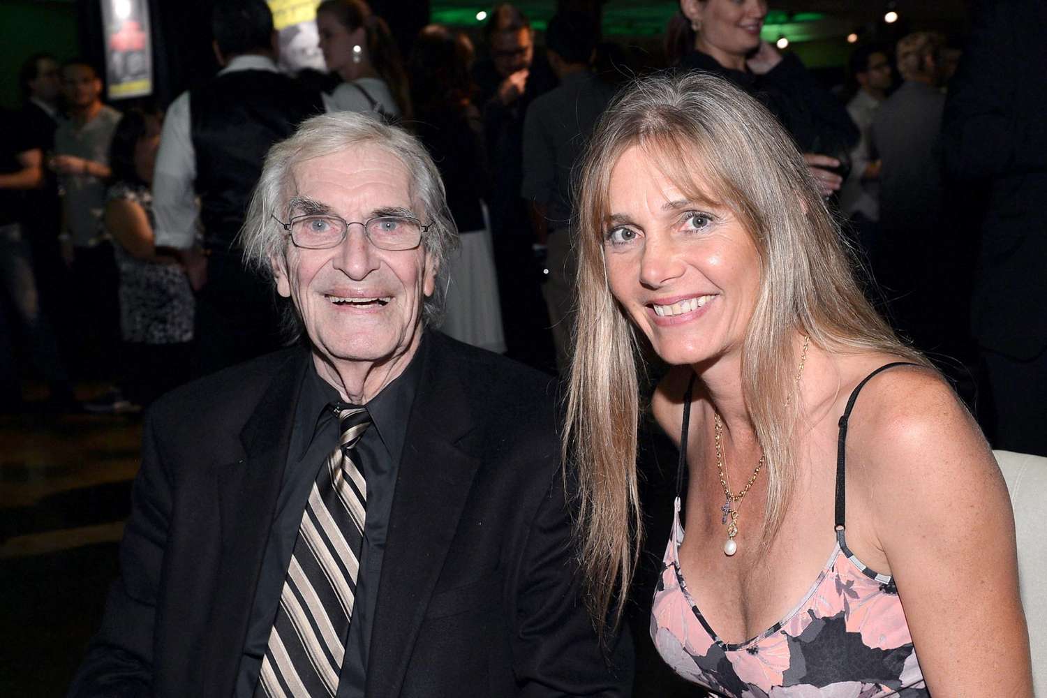 Landau and Gretchen Becker at the Frankenweenie premiere after party in Hollywood, 2012