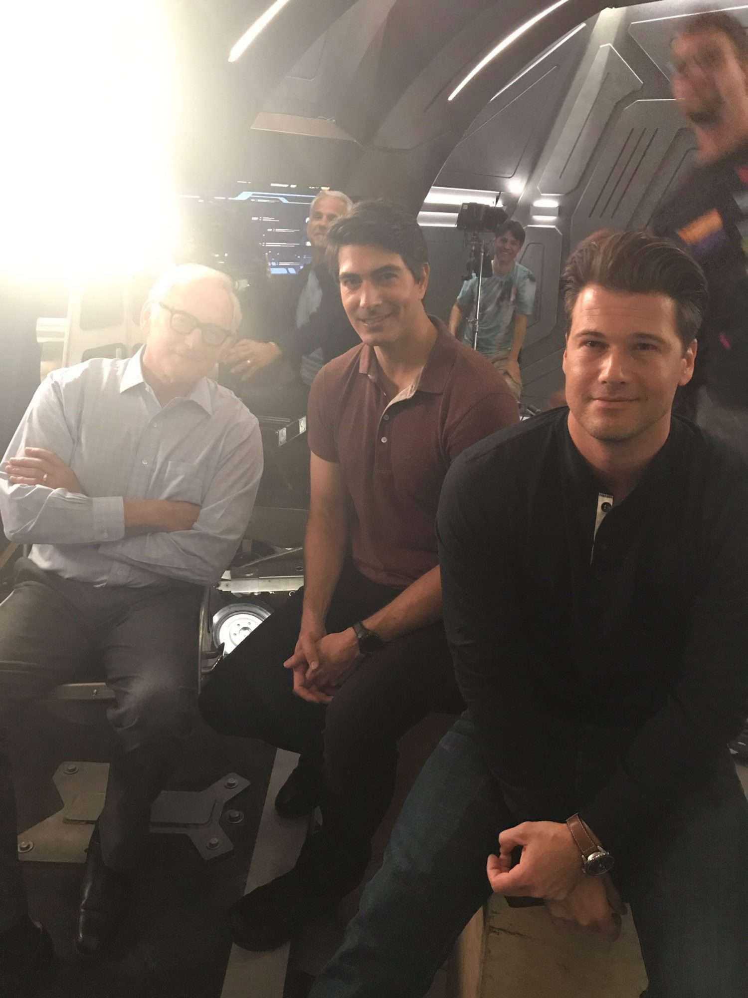 Victor Garber, Brandon Routh, and Nick Zano,&nbsp;DC's&nbsp;Legends of Tomorrow