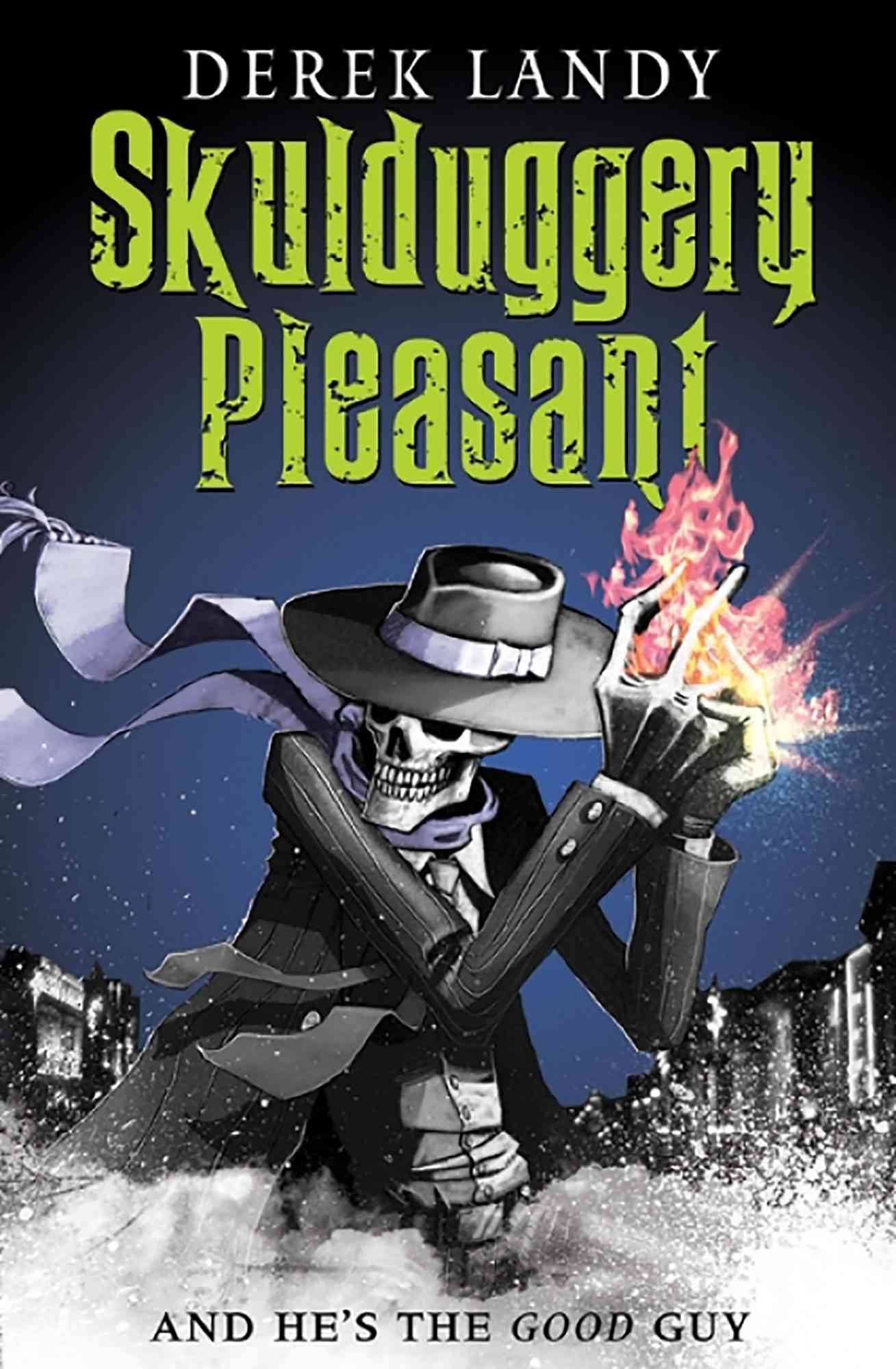 Skulduggery Pleasant by Derek Landy CR: HarperCollins