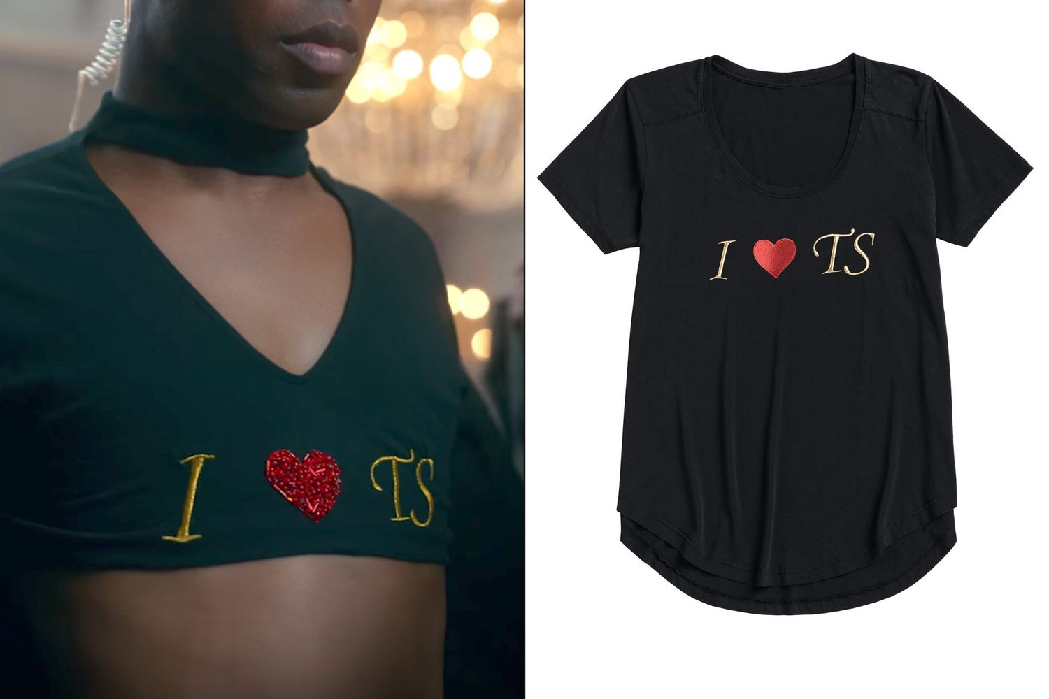 'Look What You Made Me Do' Video: Embroidered Tee