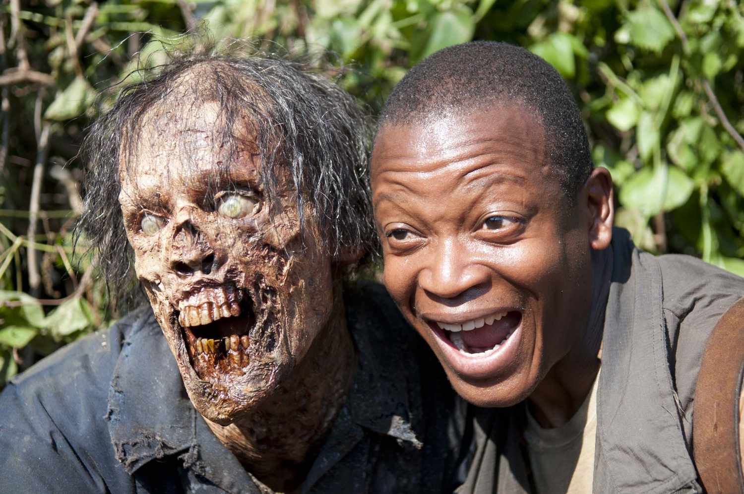 Lawrence Gilliard Jr. plays separated at birth with a walker