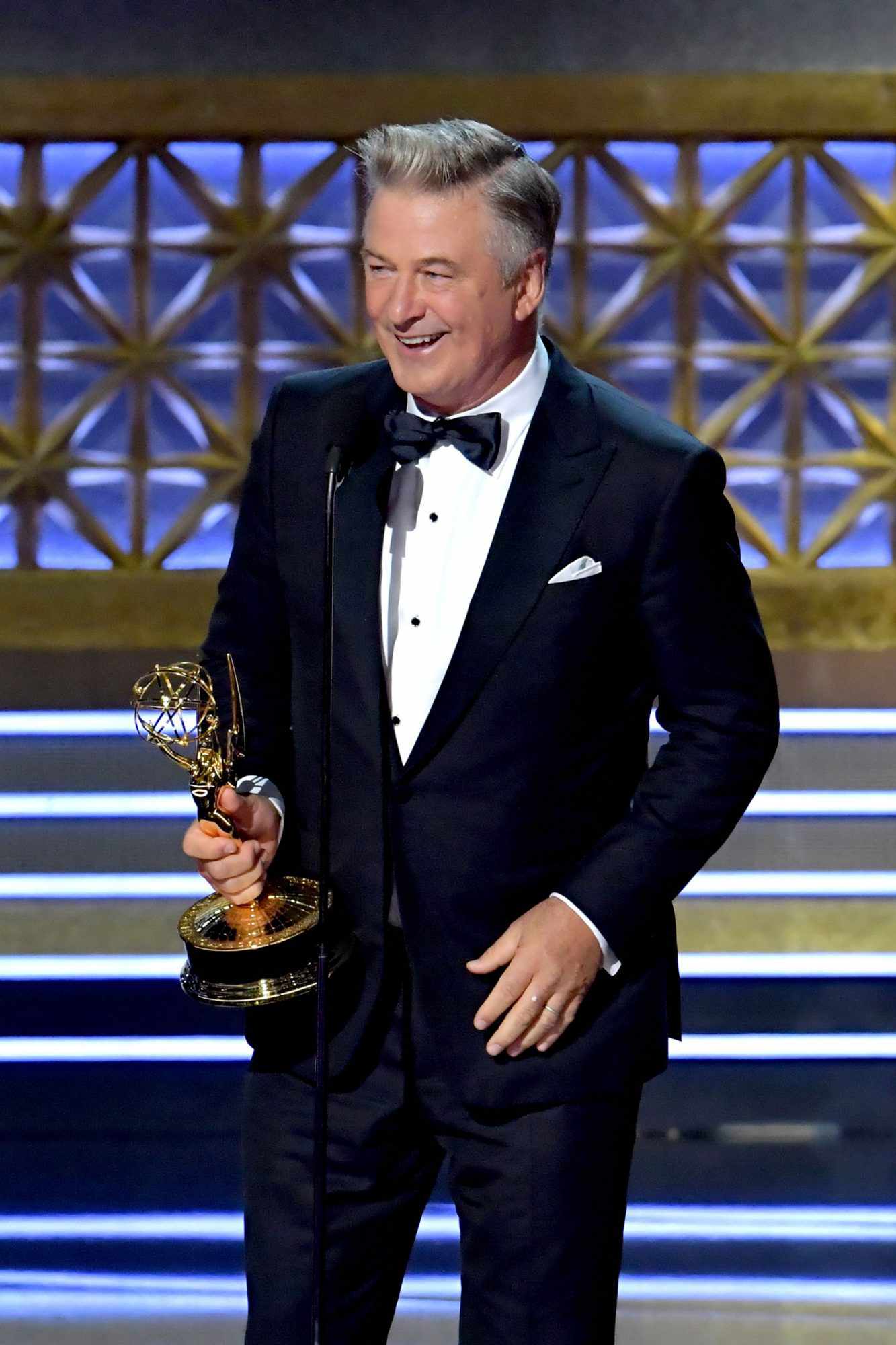 Baldwin Wins an Emmy for Trump