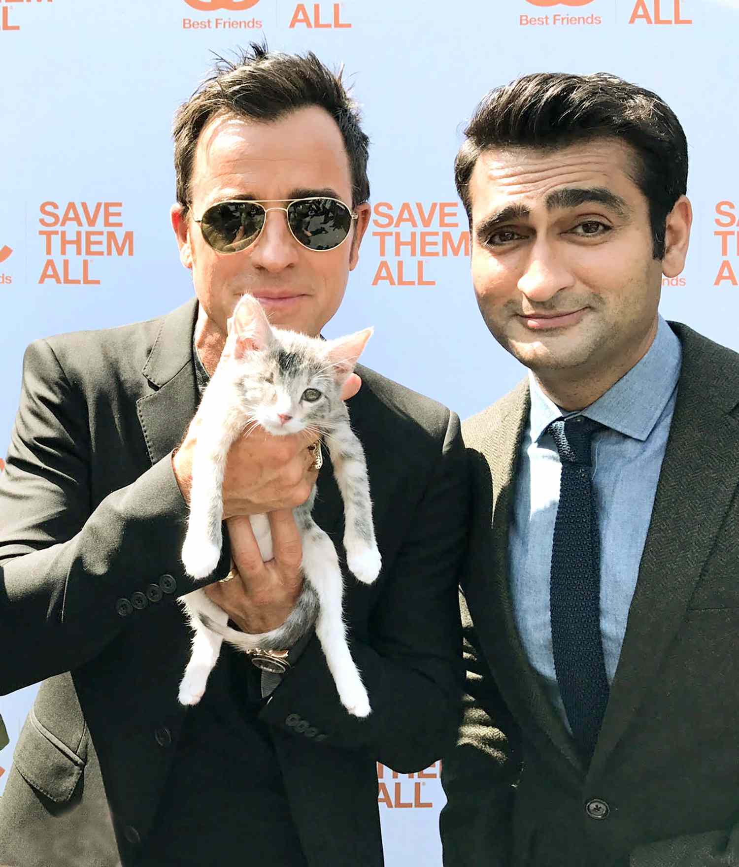Justin Theroux and Kumail Nanjiani give us claws to smile