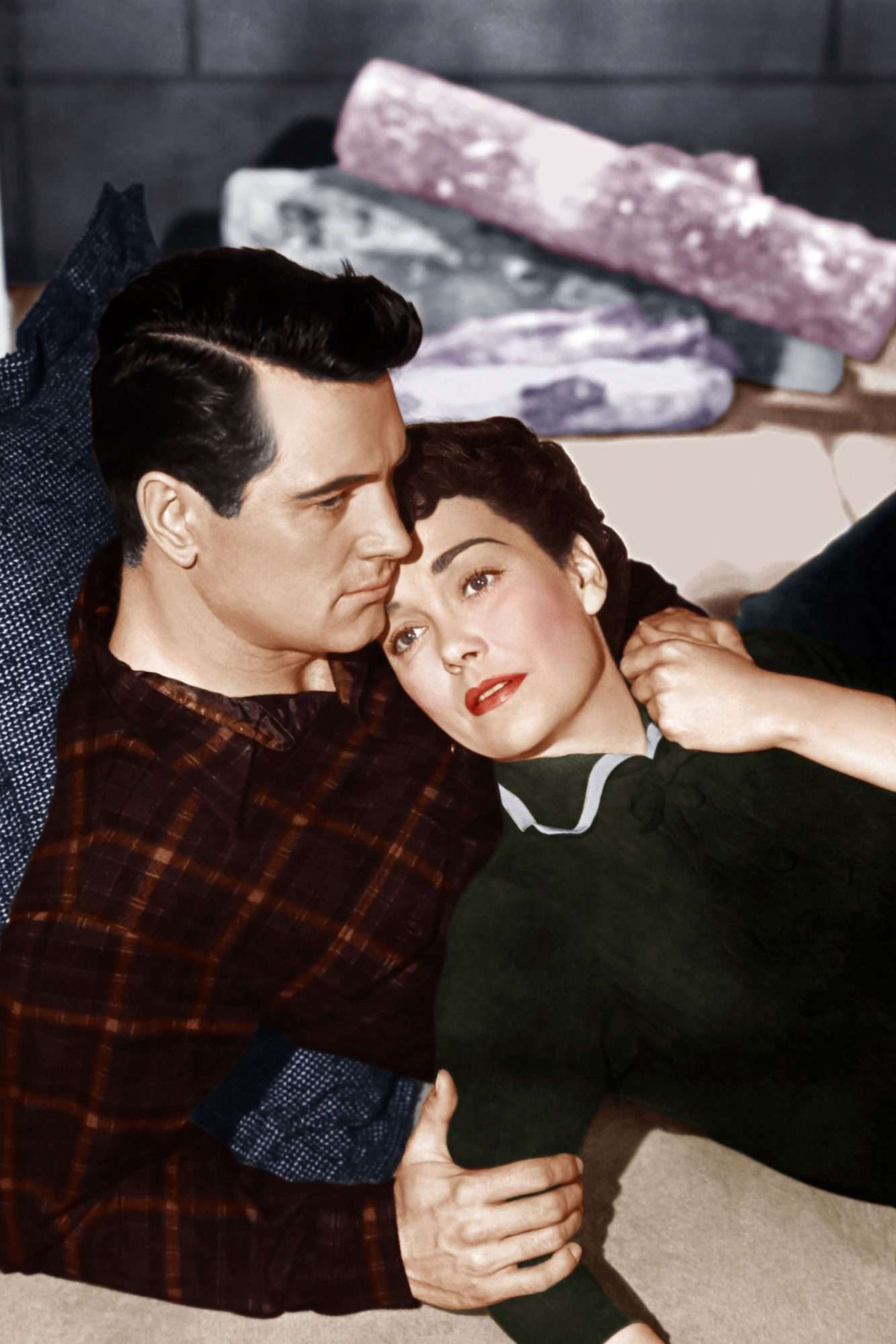 ALL THAT HEAVEN ALLOWS, from left: Rock Hudson, Jane Wyman, 1955