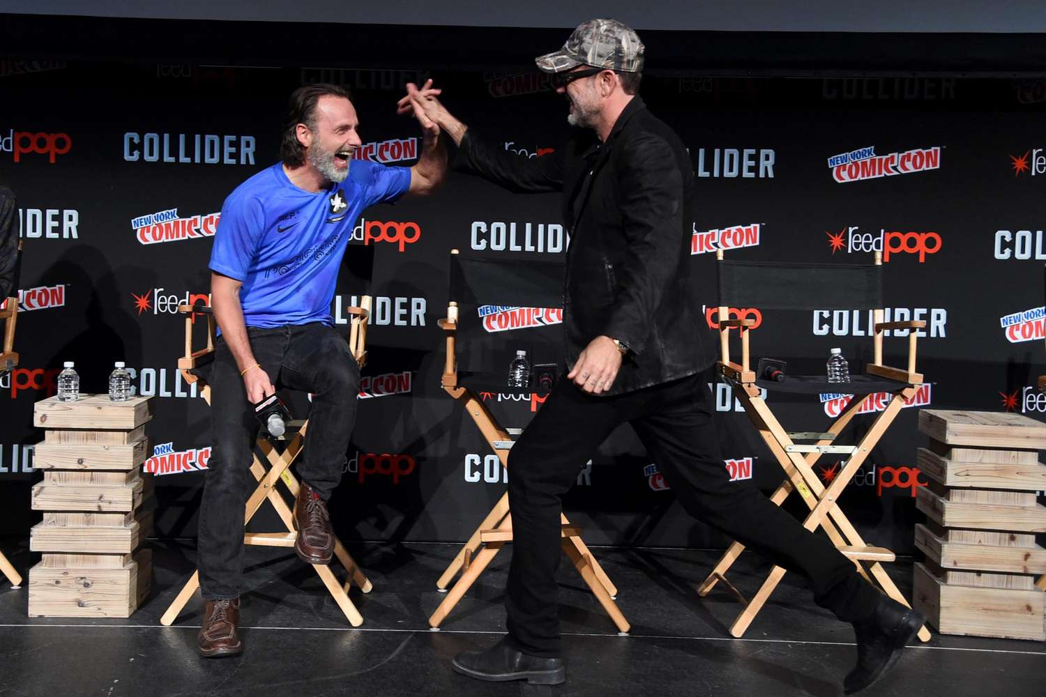 Andrew Lincoln and Jeffrey Dean Morgan