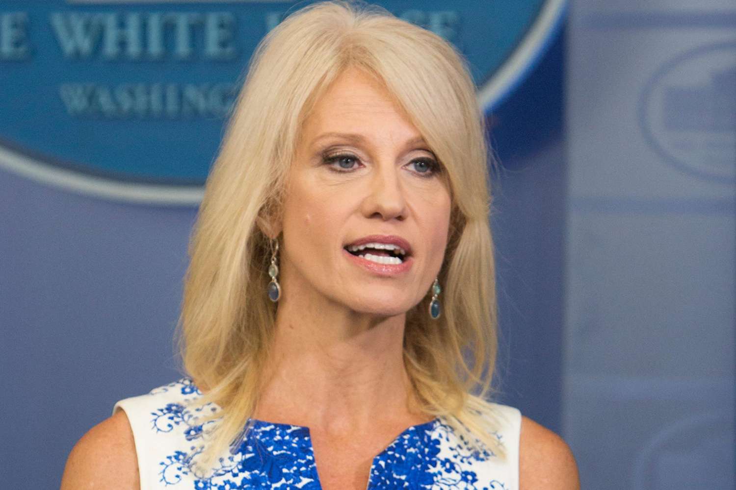 Kellyanne Conway Interviewed at the White House