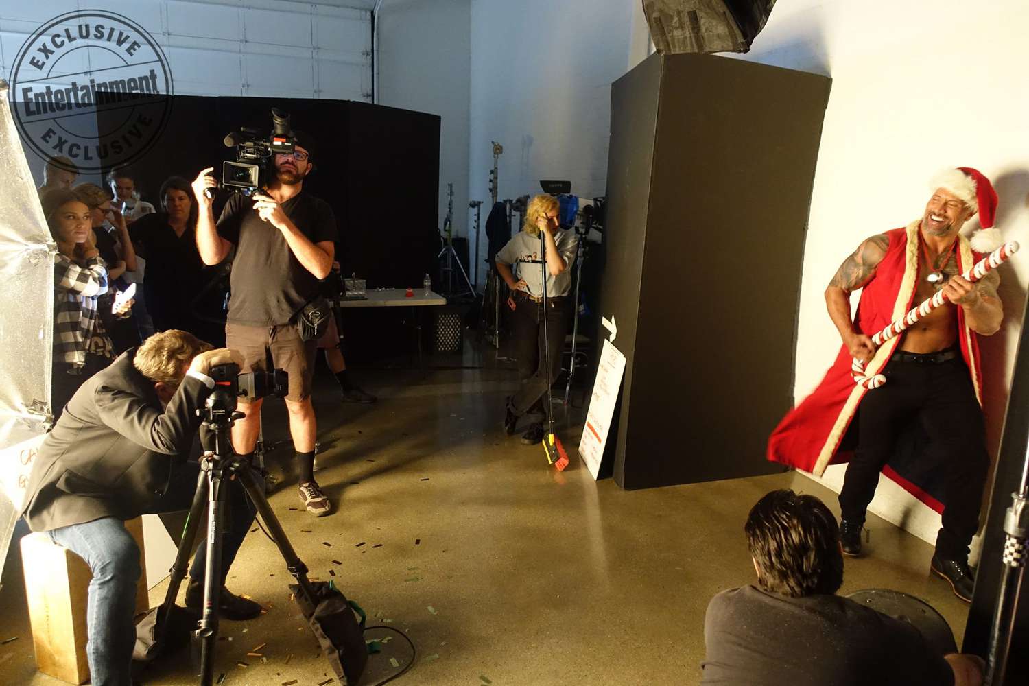 Dwayne Johnson is a rock star in front of photographer Art Streiber&rsquo;s camera