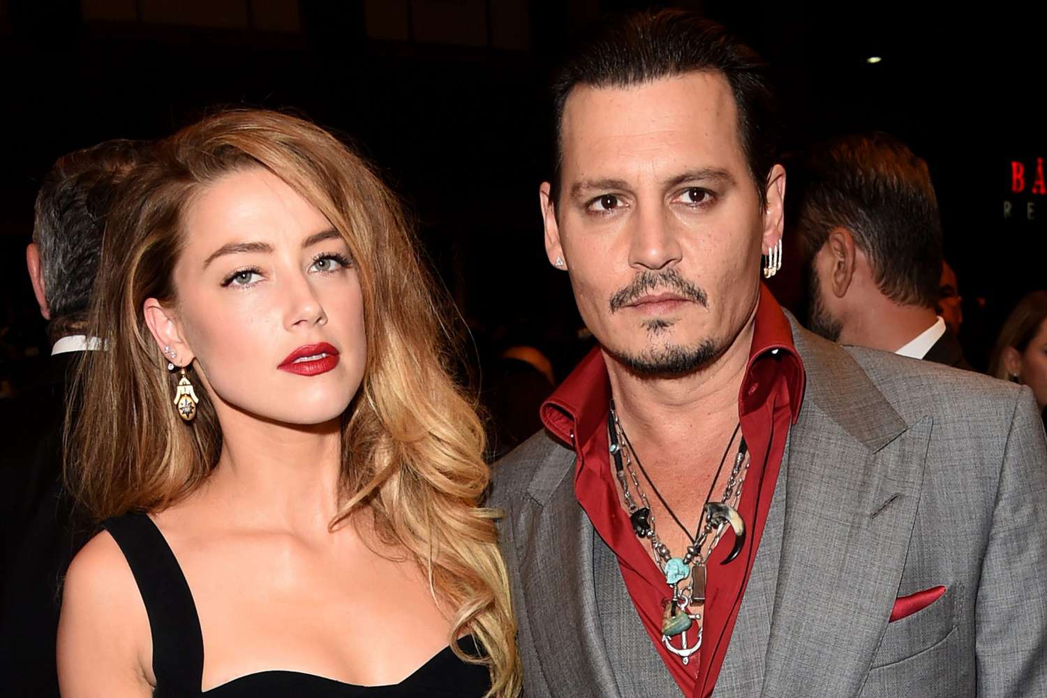 Johnny Depp and Amber Heard in 2015