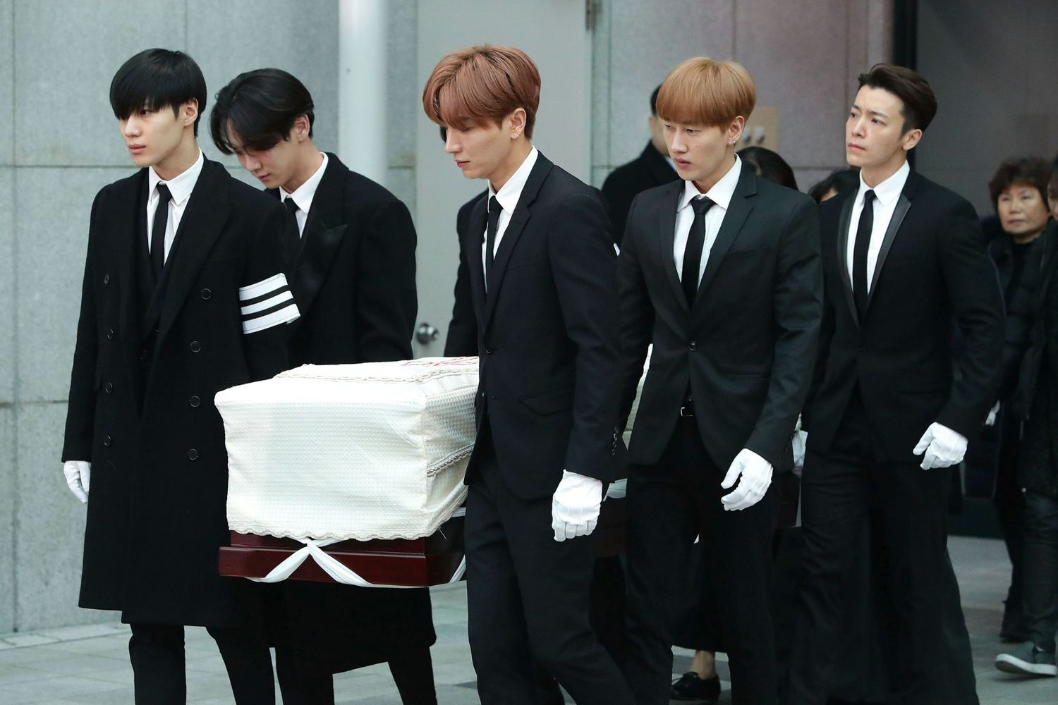 Funeral For Pop Idol Jonghyun of SHINee Takes Place