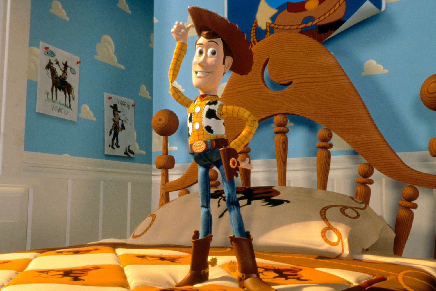 TOY STORY, Tom Hanks [voice], 1995. &copy; Buena Vista Pictures/courtesy Everett Collection