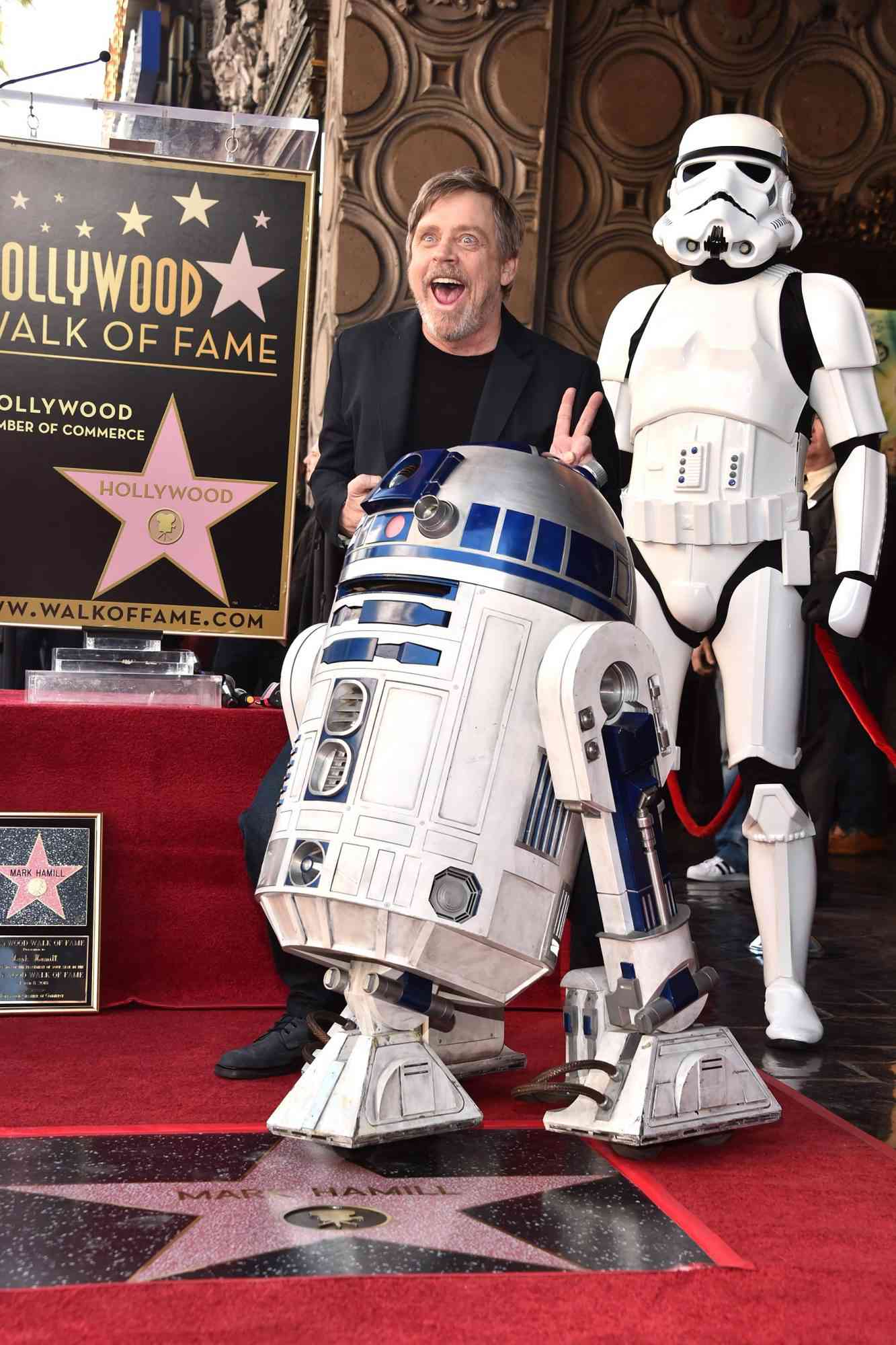 Mark Hamill is Honored with Star on the Hollywood Walk of Fame