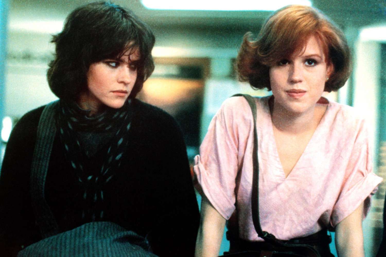 BEST: Allison Reynolds (Ally Sheedy) and Claire Standish (Molly Ringwald) in The Breakfast Club