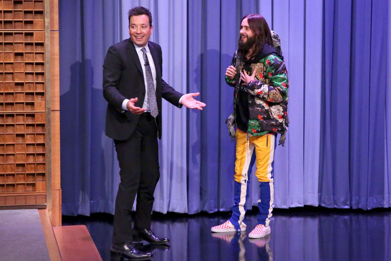 Jared Leto launches 'Mars Across America' on The Tonight Show