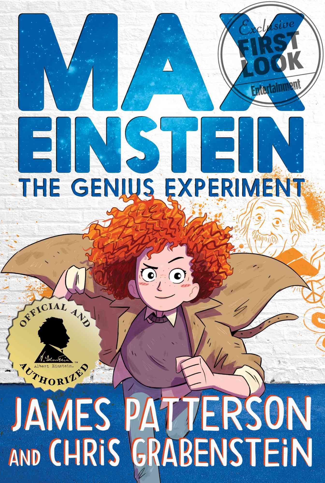 James Patterson new series coverMax Einstein The Genius Experiment