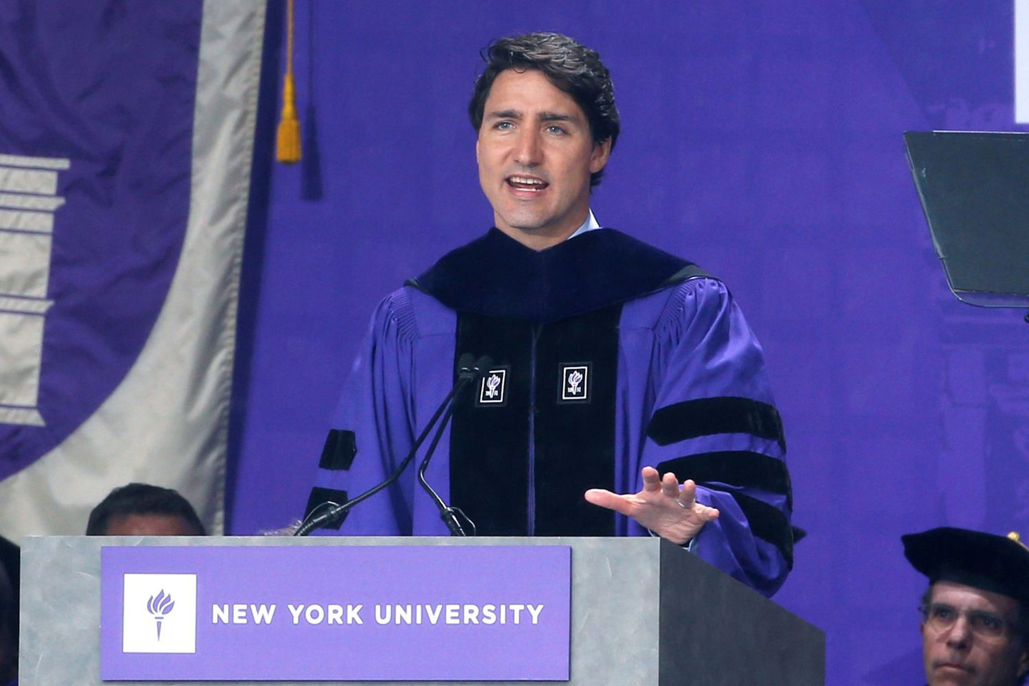 Justin Trudeau (New York University, May 16, 2018)