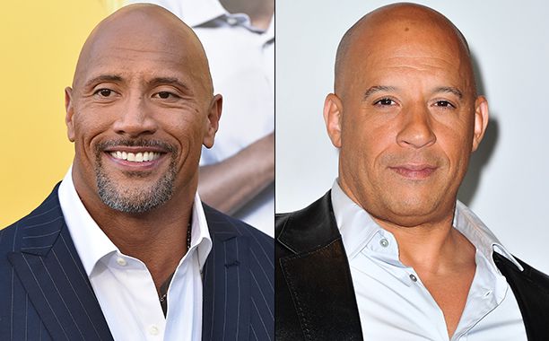 The Rock and Vin Diesel
