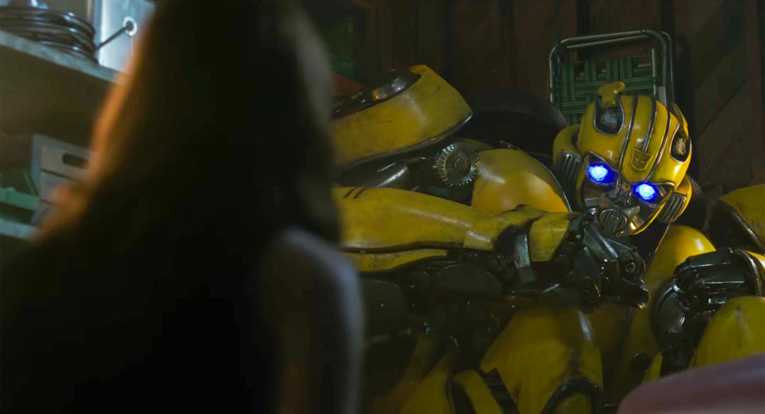 Bumblebee Trailer screen grabCredit: Paramount Pictures