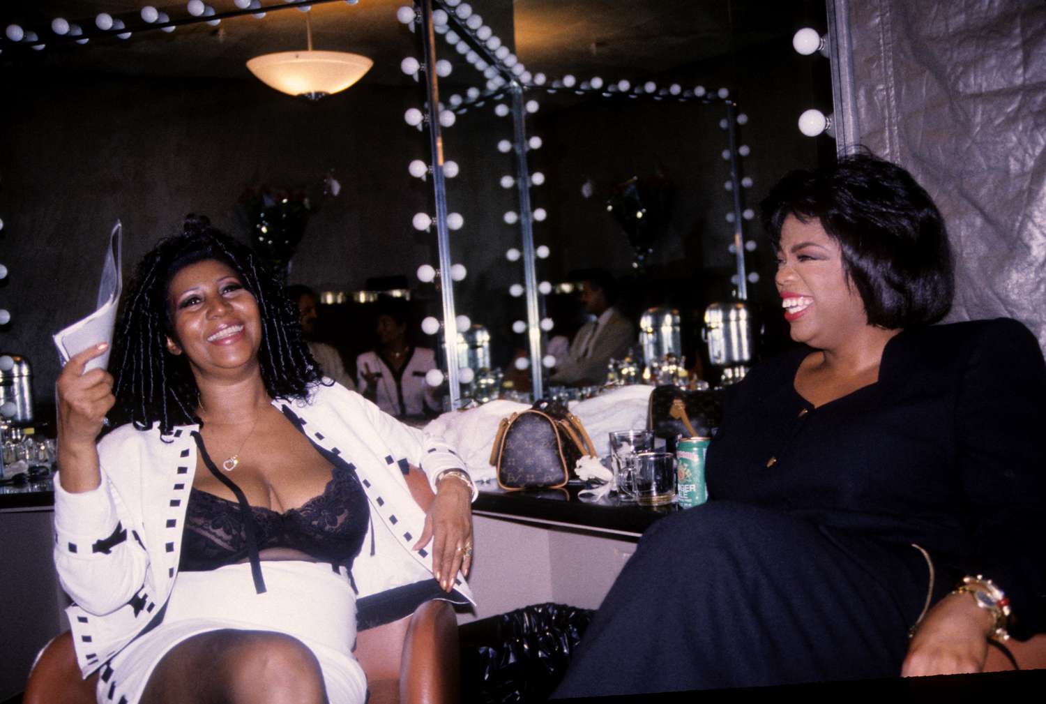 Aretha Franklin And Oprah Winfrey