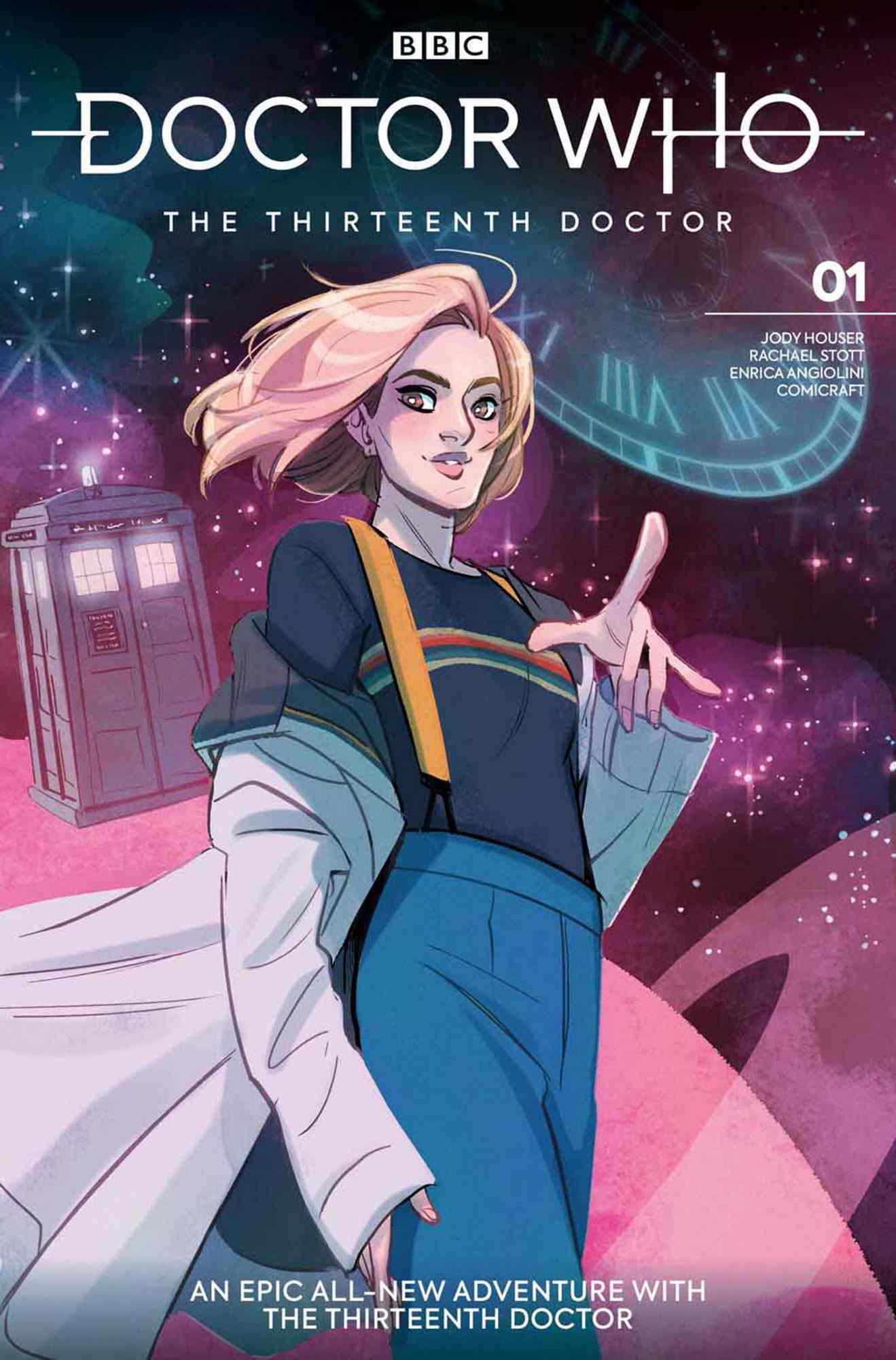 Doctor Who #1 Variant CoversThe Thirteenth DoctorCredit: Titan Comics