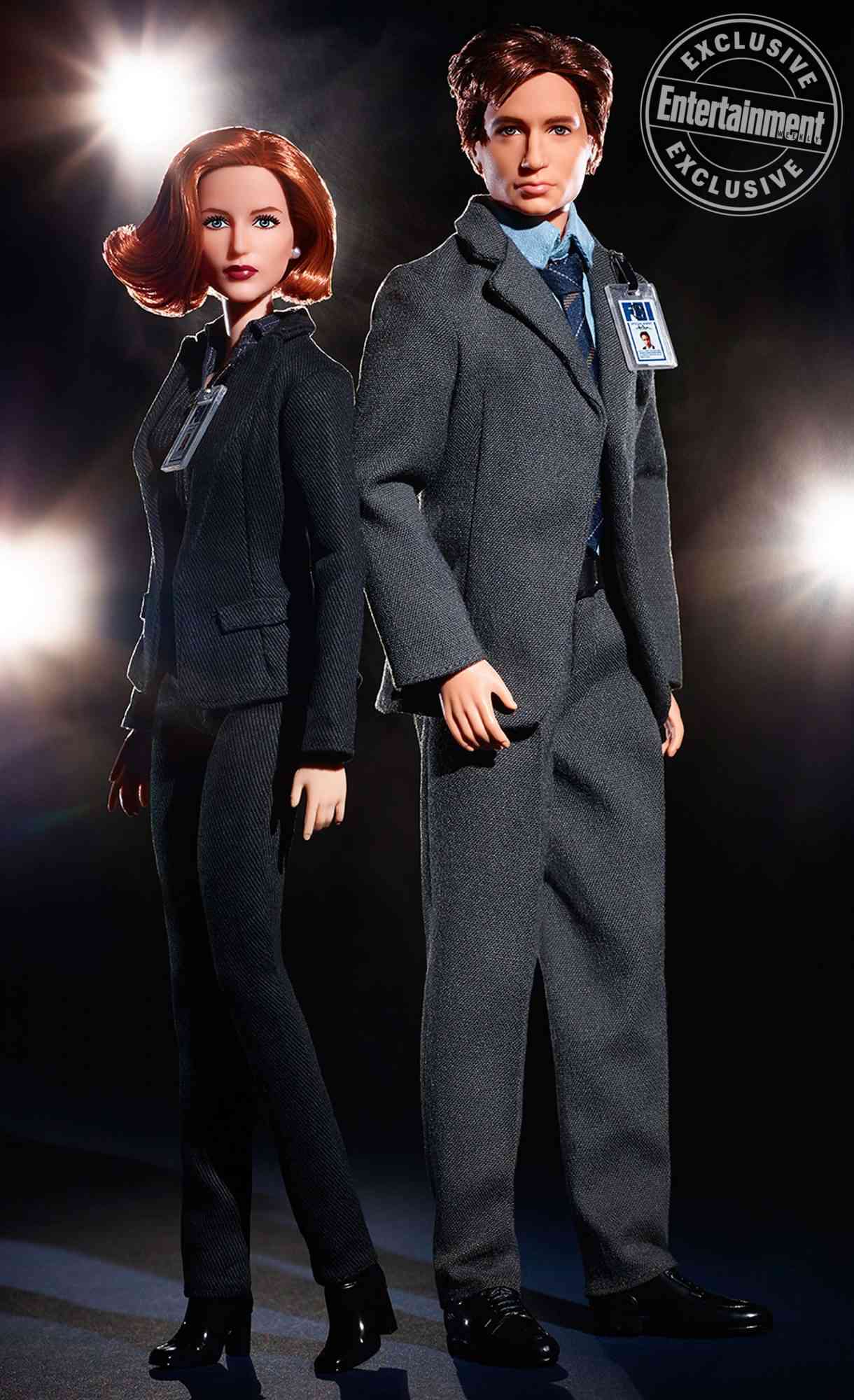 'The X-Files' celebrates 25th anniversary with Mulder/Scully Barbies