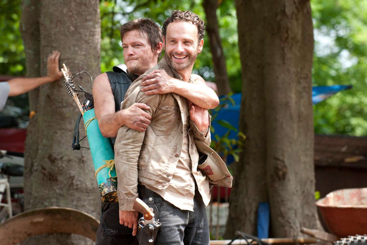 Norman Reedus on Andrew Lincoln