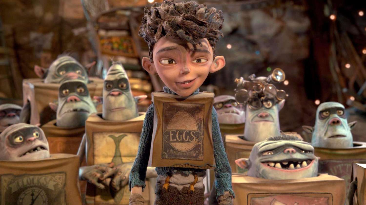 THE BOXTROLLS (2014)Eggs (center) is the main character.