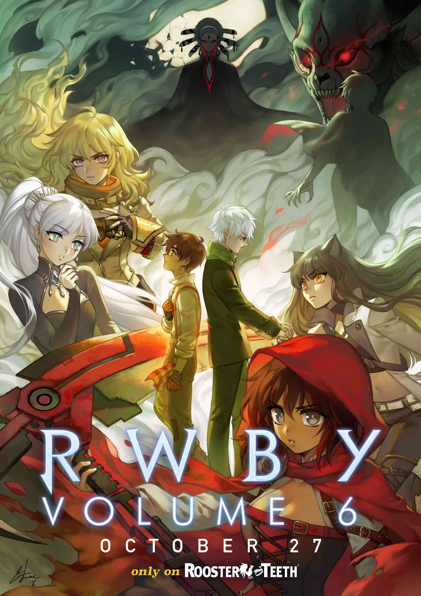 Rwby Volume 6 Gets Teased In Exclusive Poster For Animated Show Ew Com