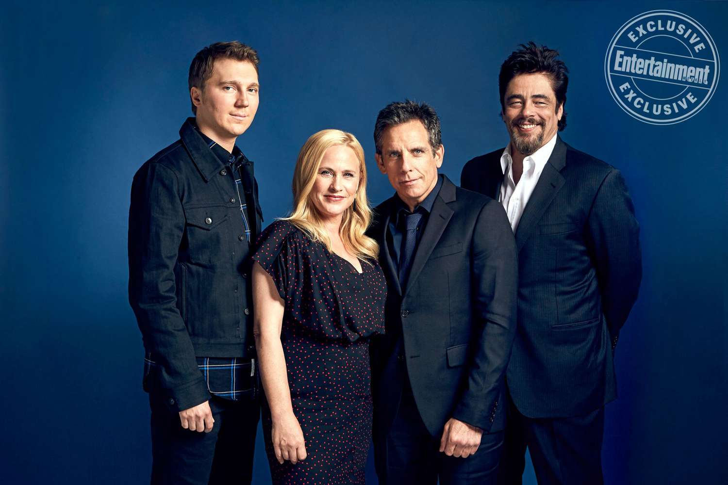 Paul Dano, Patricia Arquette, Ben Stiller, and Benicio Del Toro (Escape at Dannemora)