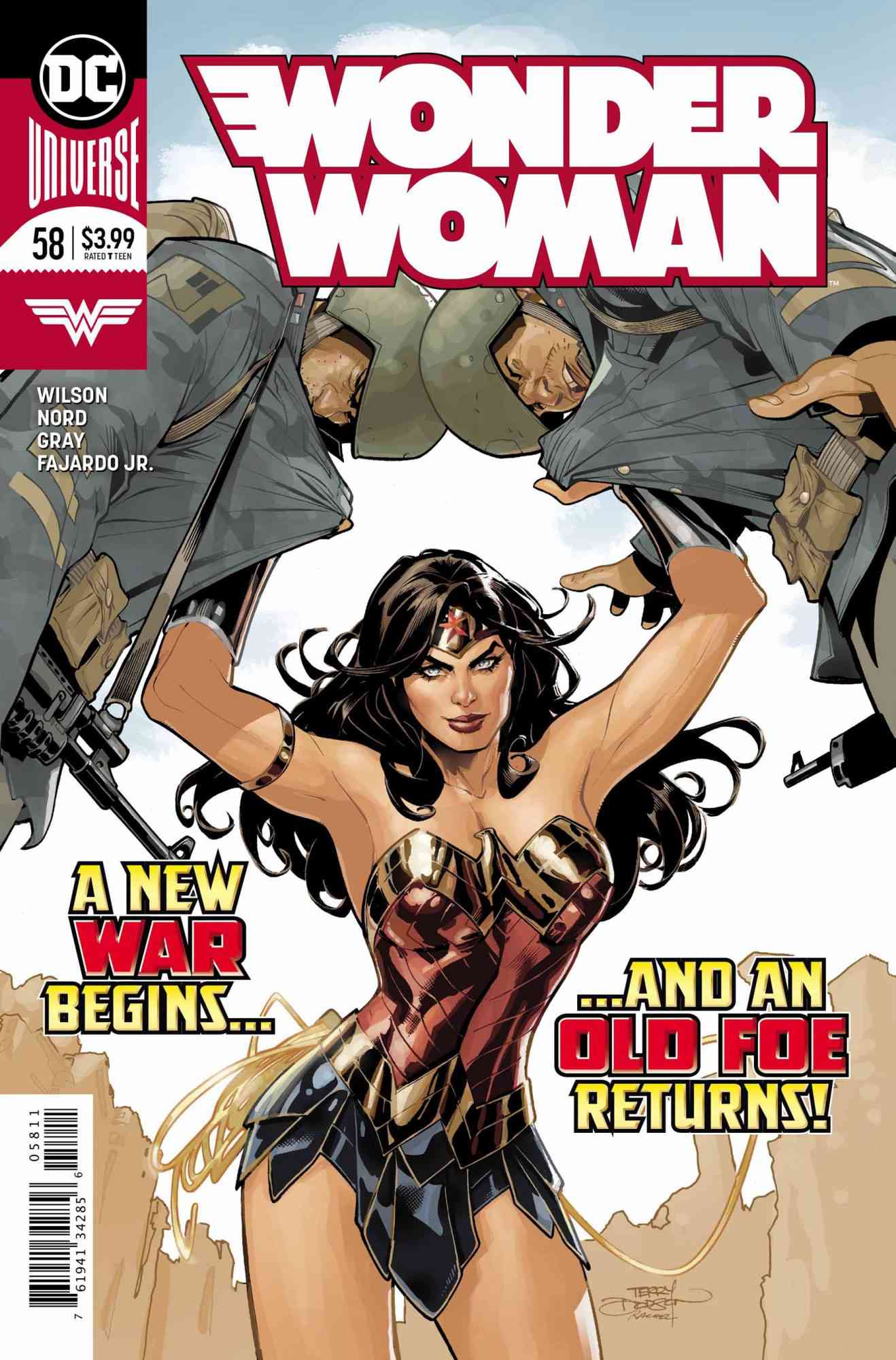 Wonder Woman 58 Comic by G. Willow WilsonCredit: DC Comics