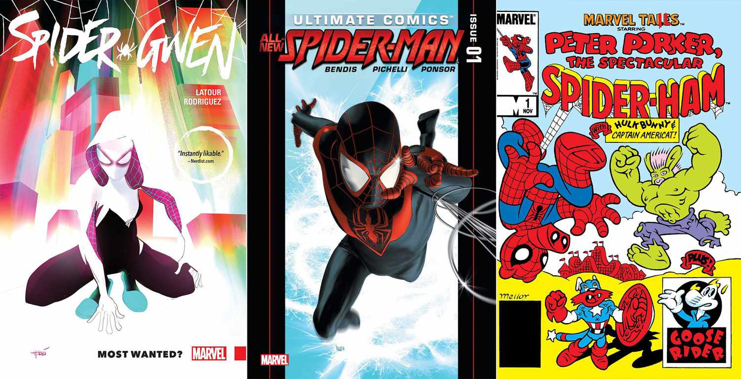 Spider Man Into The Spider Verse All About The Different Spider
