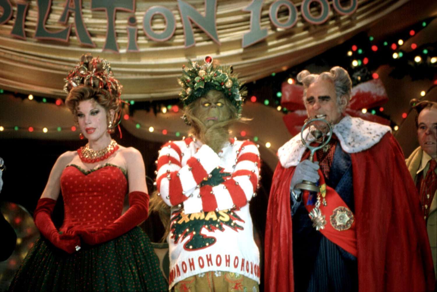 MOST FESTIVE WARDROBE: Martha May Whovier, How the Grinch Stole Christmas (2000)