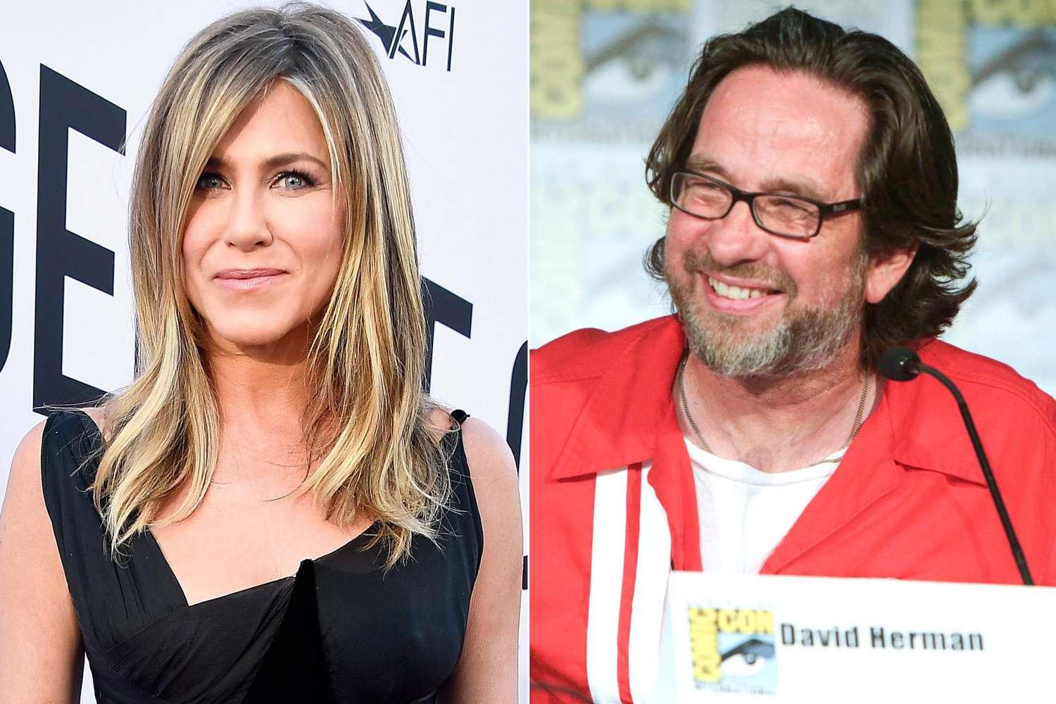 Jennifer Aniston and David Herman went to high school together