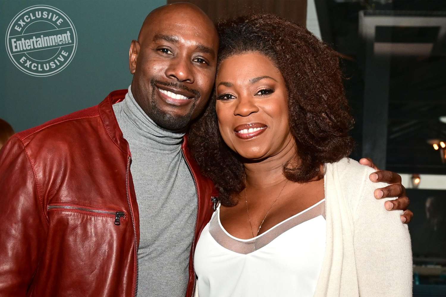Morris Chestnut (The Enemy Within) and Lorraine Toussaint (The Village)&nbsp;
