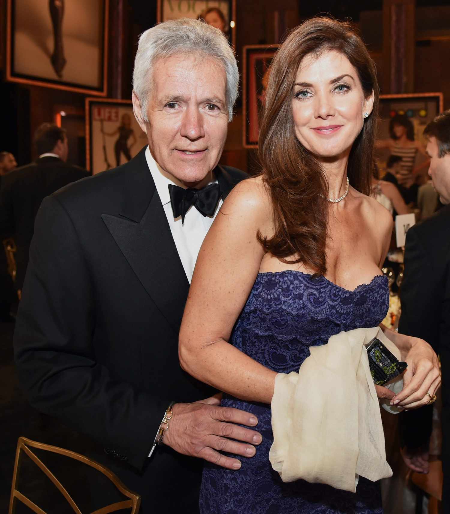 Alex Trebek and wife Jean in 2014