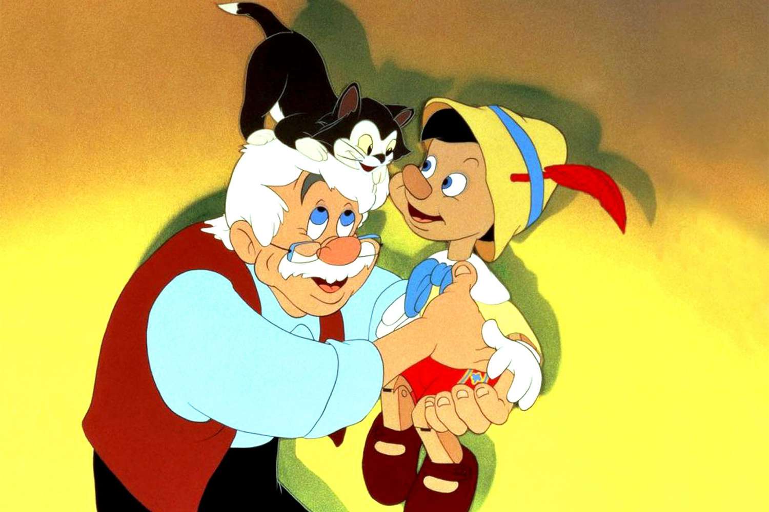 PINOCCHIO, Geppetto, Pinocchio, 1940, (c) Walt Disney/courtesy Everett Collection