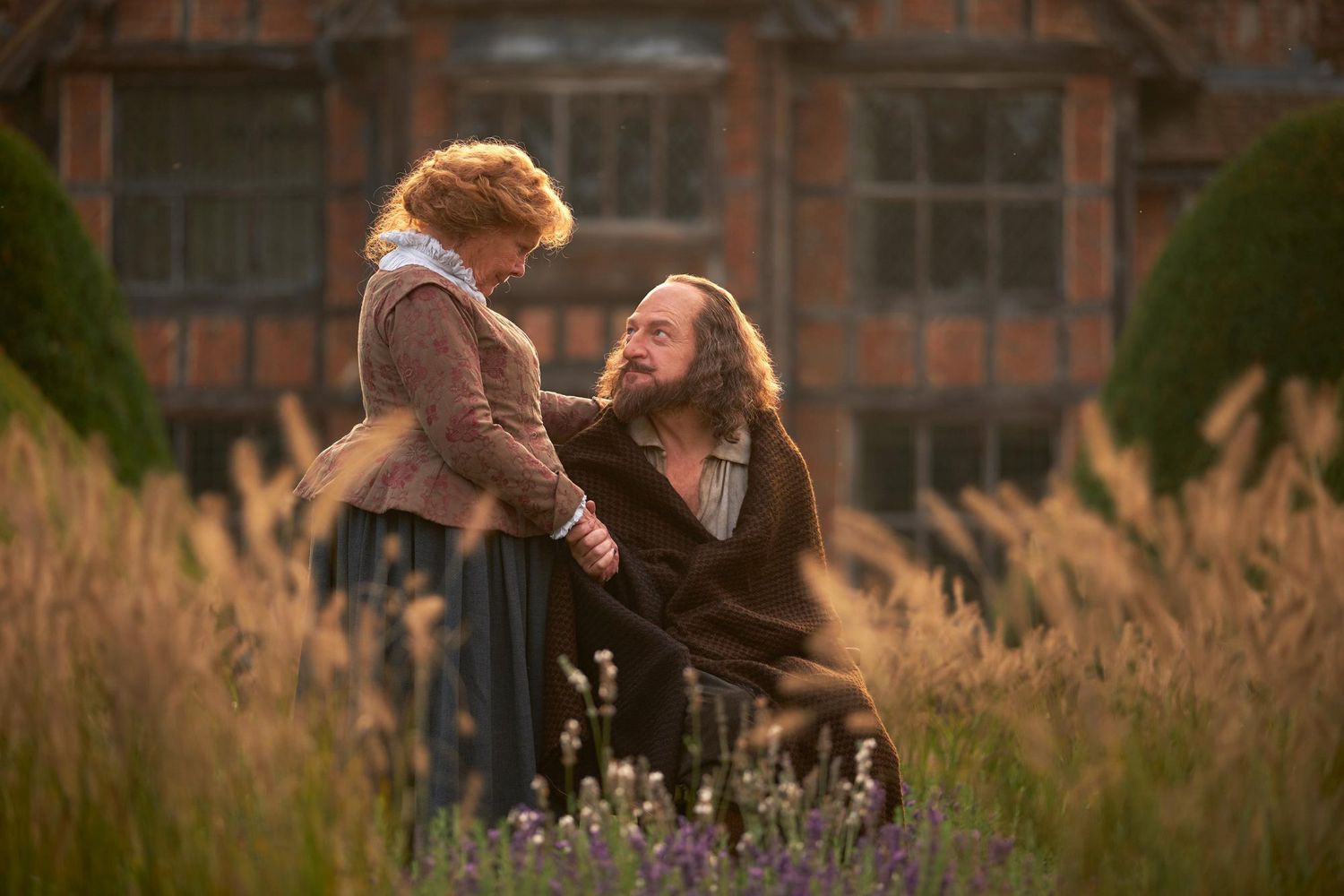 ALL IS TRUE Left to Right: Judi Dench as Anne Hathaway, Kenneth Branagh as William ShakespearePhoto by Robert Youngson, Courtesy of Sony Pictures Classics