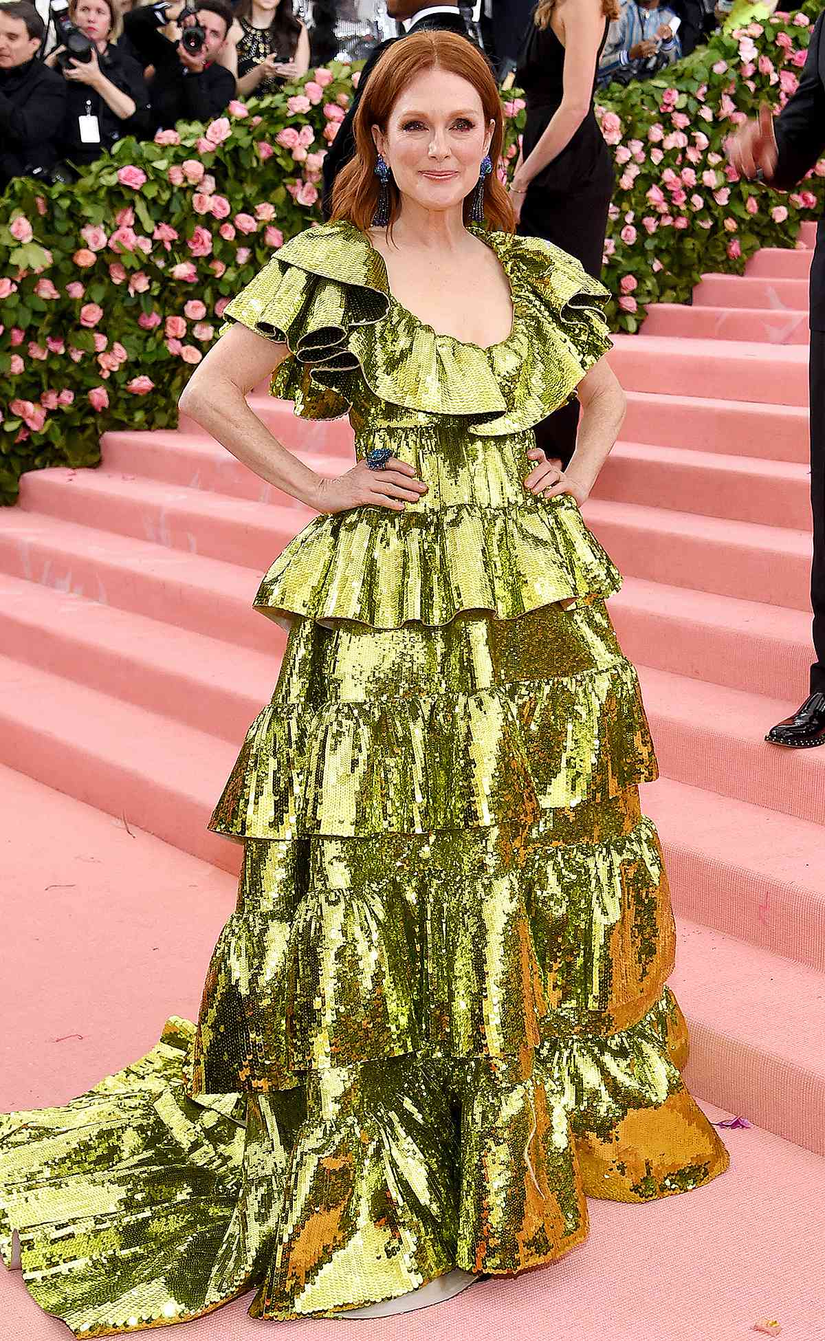 NEW YORK, NEW YORK - MAY 06: Julianne Moore attends The 2019 Met Gala Celebrating Camp: Notes on Fashion at Metropolitan Museum of Art on May 06, 2019 in New York City. (Photo by Jamie McCarthy/Getty Images)