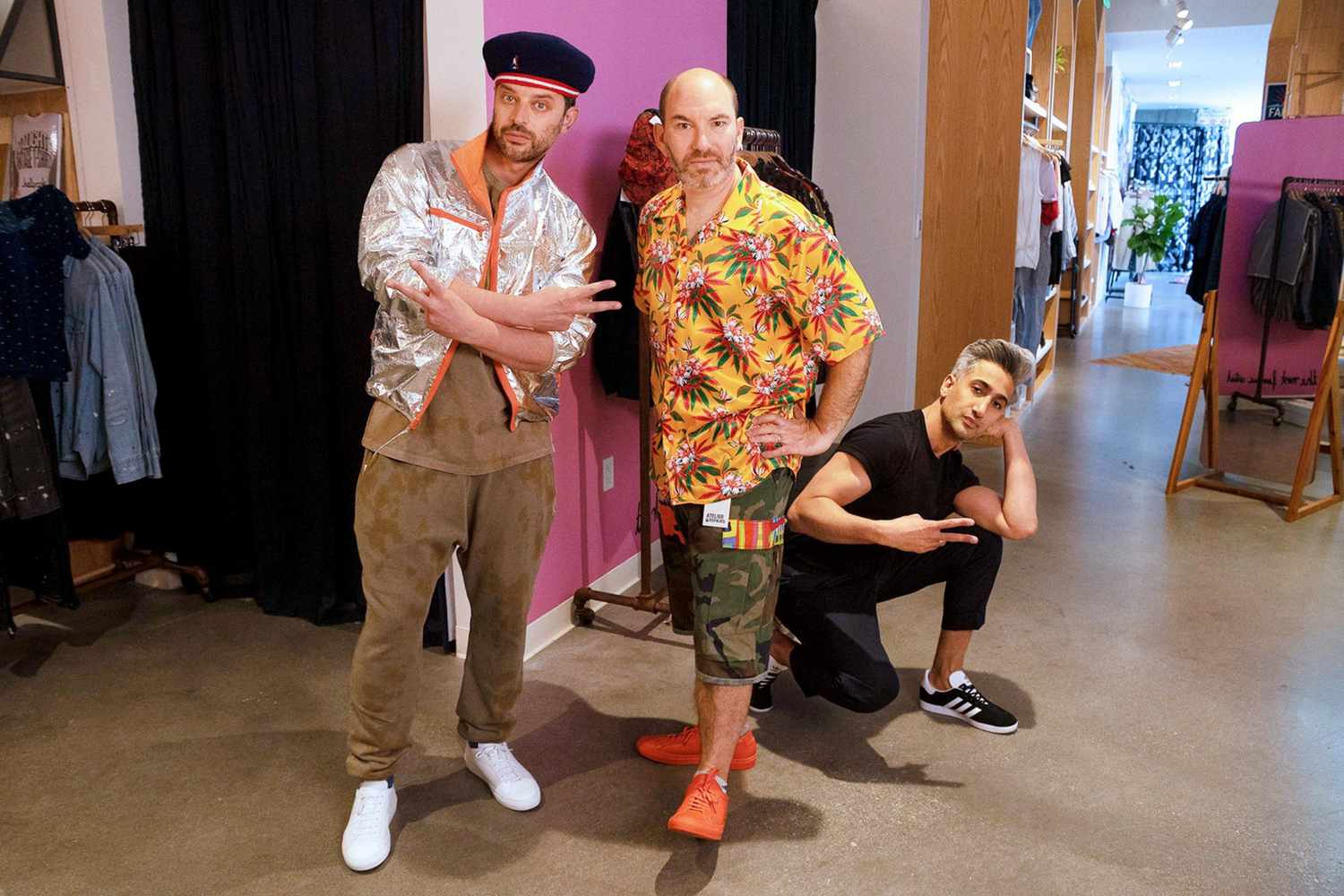 Dressing Funny Tan France Makeover of Big Mouth's Nick Kroll & Andrew Goldberg CR: Netflix