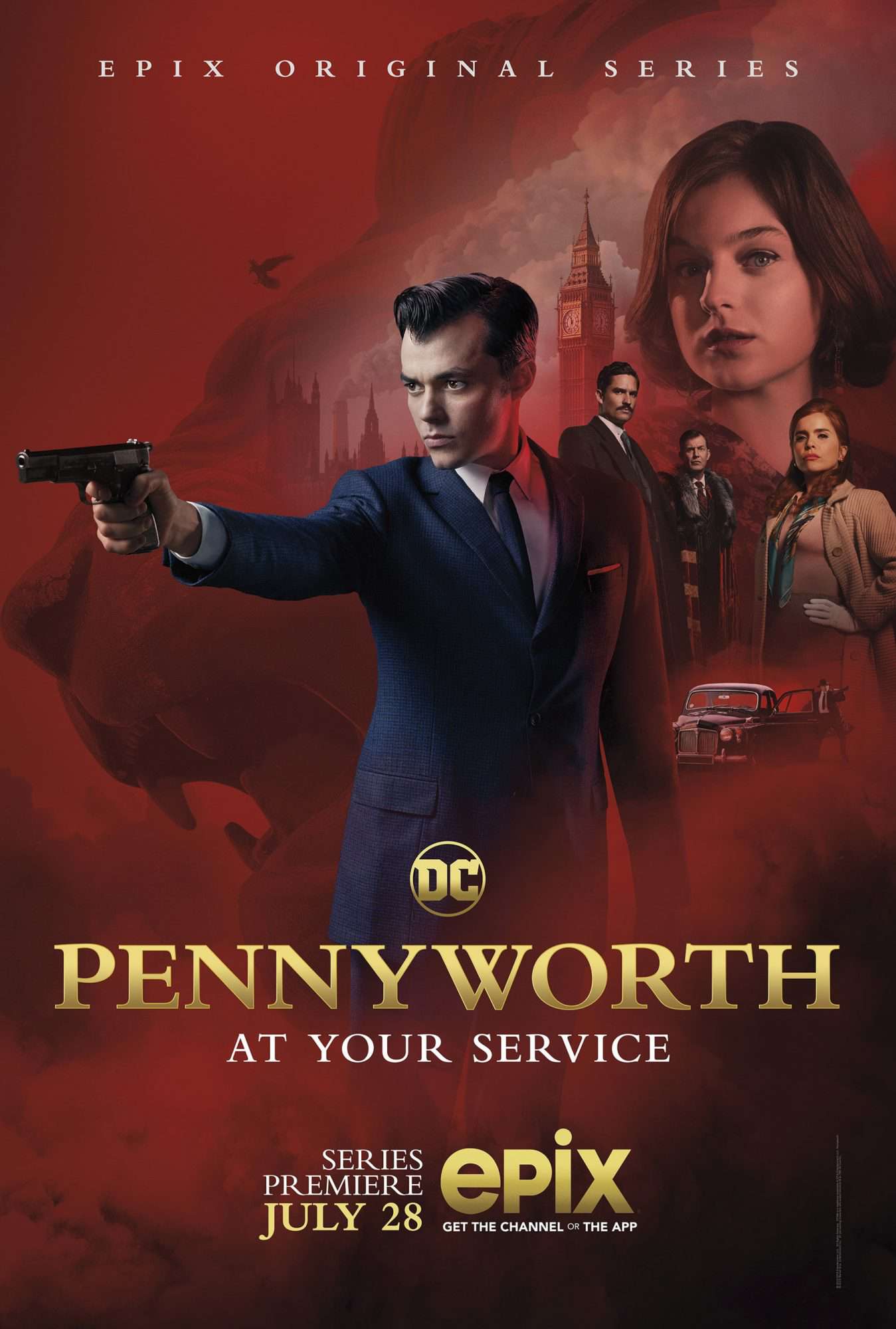 Pennyworth Season 1 key art CR: Epix