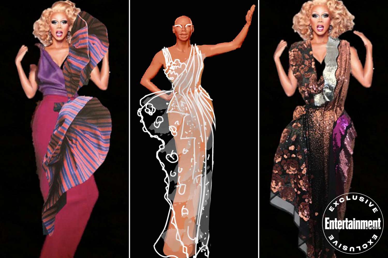 Drag Gowns