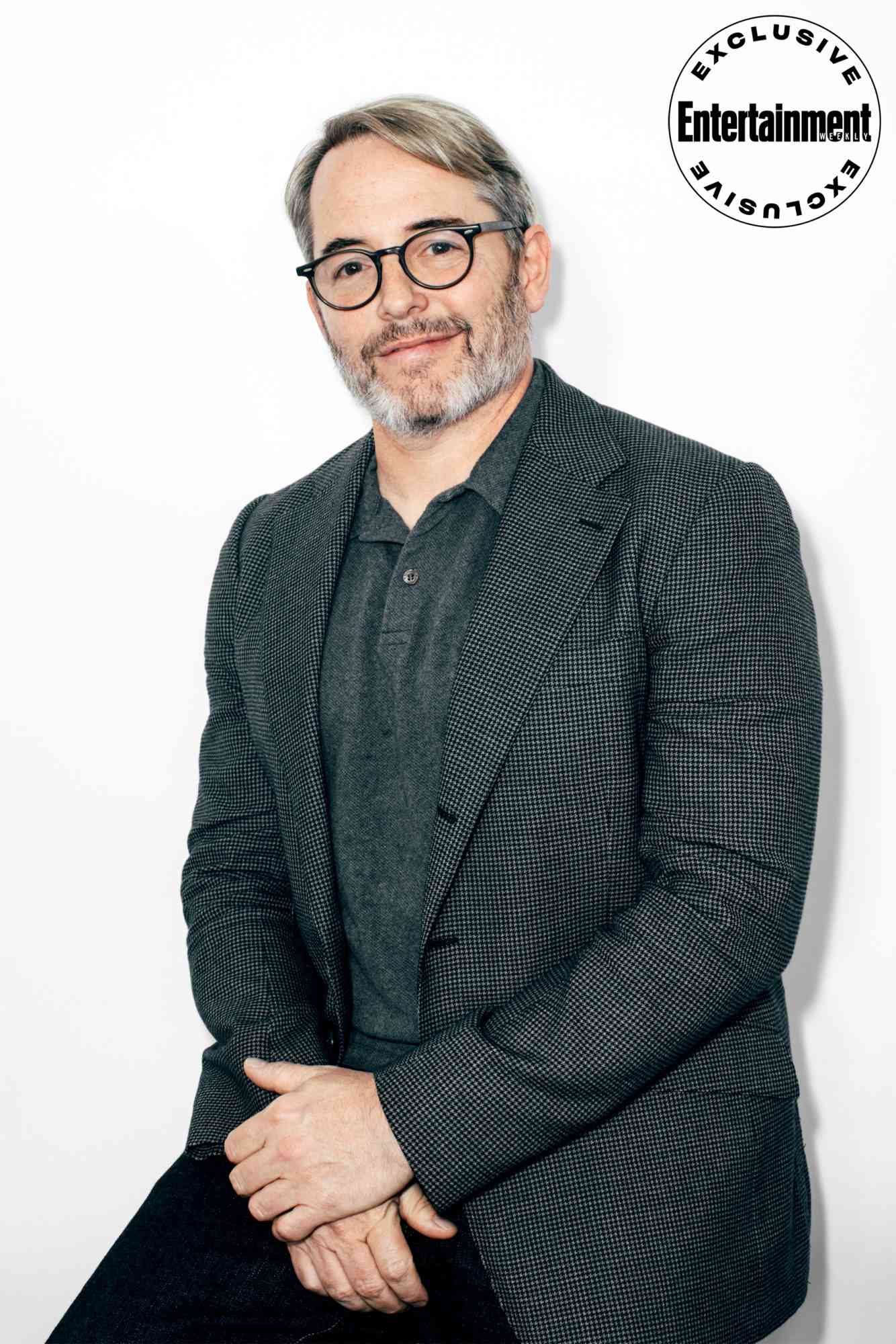 Matthew Broderick from Daybreak photographed at New York Comic Con 2019 by Ben Ritter for Entertainment Weekly. Credit: Ben Ritter for EW