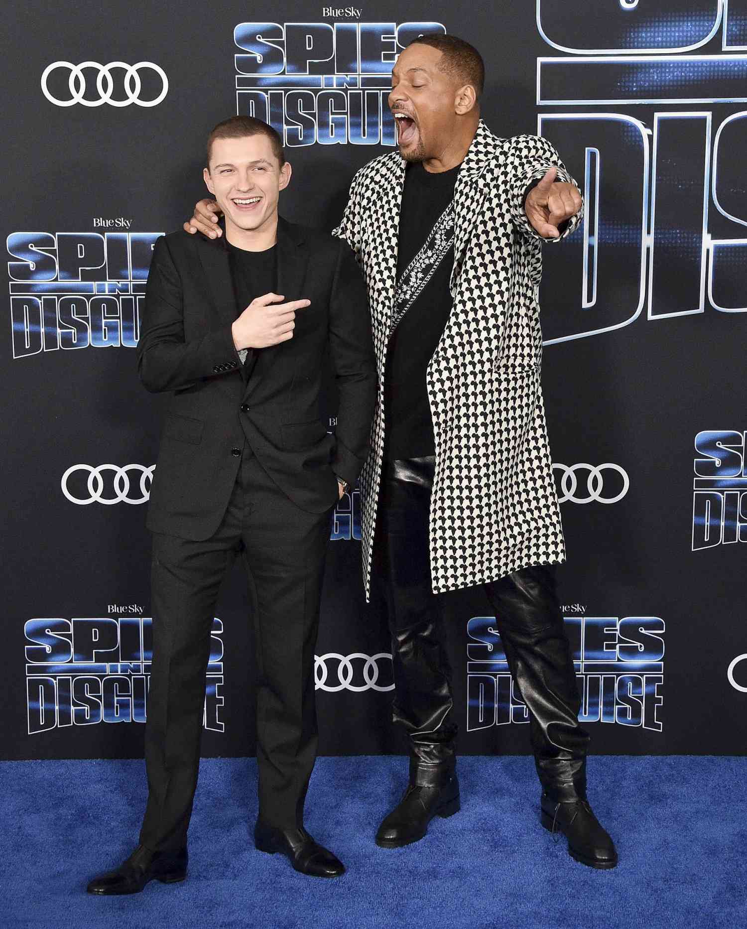 Will Smith and Tom Holland